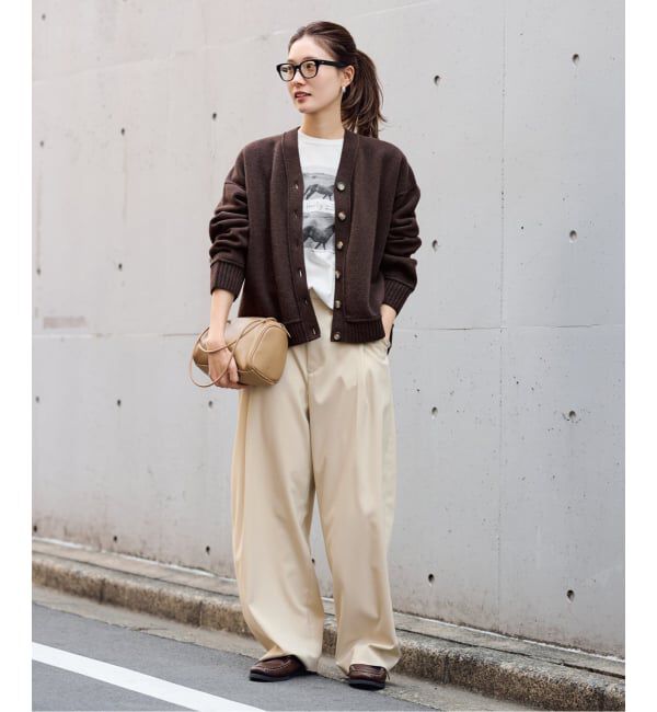 FRAMeWORK「ホースフォトロングTシャツ」|Tシャツ・カットソー|