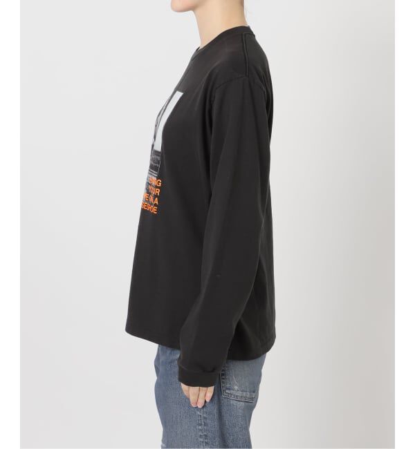 FRAMeWORK「ホースフォトロングTシャツ」|Tシャツ・カットソー|