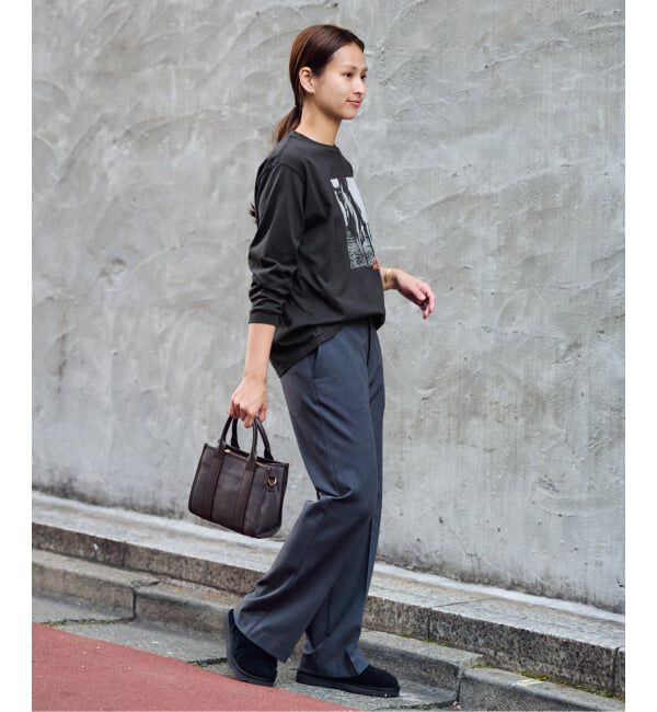 FRAMeWORK「ホースフォトロングTシャツ」|Tシャツ・カットソー|