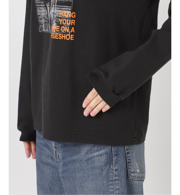 FRAMeWORK「ホースフォトロングTシャツ」|Tシャツ・カットソー|