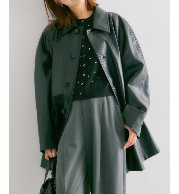 U by SPICK&SPAN「ビジューニットカーデ」|カーディガン|