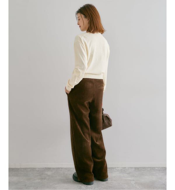 U by SPICK&SPAN「ビジューニットカーデ」|カーディガン|