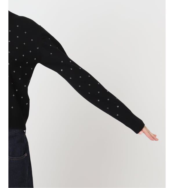 U by SPICK&SPAN「ビジューニットカーデ」|カーディガン|