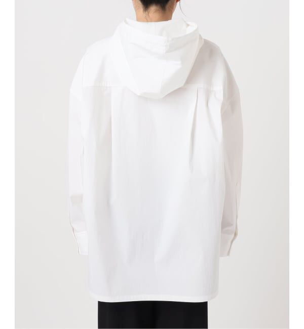 U by SPICK&SPAN「《予約》オーバーフードシャツ」|シャツ・ブラウス|