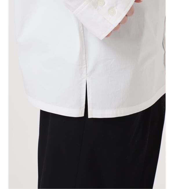 U by SPICK&SPAN「《予約》オーバーフードシャツ」|シャツ・ブラウス|