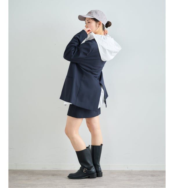 U by SPICK&SPAN「《予約》オーバーフードシャツ」|シャツ・ブラウス|