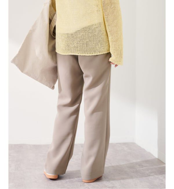 FRAMeWORK「ライトダブルクロスイージースラックス」|スラックス|