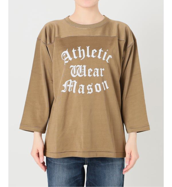 Spick and Span「《予約》athletic wear MASON / アスレティックウェア メイソン フットボールTee」|Tシャツ・カットソー|