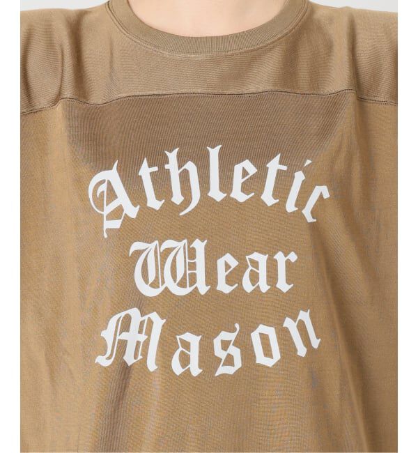 Spick and Span「《予約》athletic wear MASON / アスレティックウェア メイソン フットボールTee」|Tシャツ・カットソー|