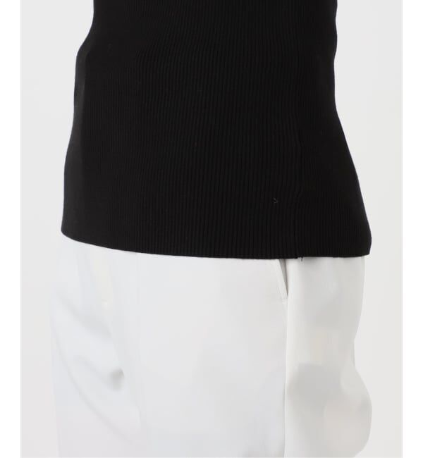 NOBLE「《WEB限定追加予約》ショルダーボタンタイトリブニット」|ニット・セーター|