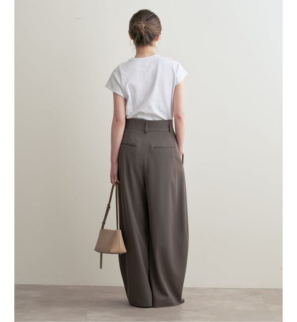 NOBLE「《追加予約・WEB限定カラー》スビンコットンスムースコンパクトTシャツ」|Tシャツ・カットソー|