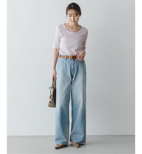 NOBLE「《予約》ULTIMAコットンラウンドネックT」|Tシャツ・カットソー|