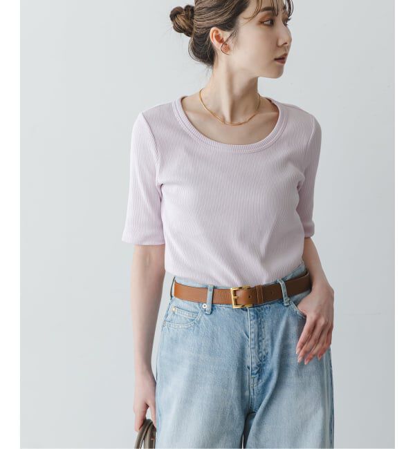 NOBLE「《予約》ULTIMAコットンラウンドネックT」|Tシャツ・カットソー|