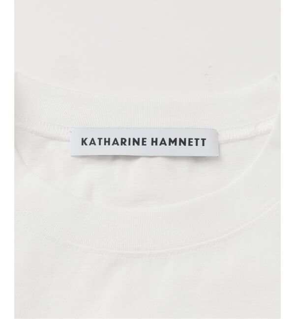 Spick and Span「《予約》KATHARINE HAMNETT / キャサリンハムネット 別注 SLOGAN TEE」|Tシャツ・カットソー|