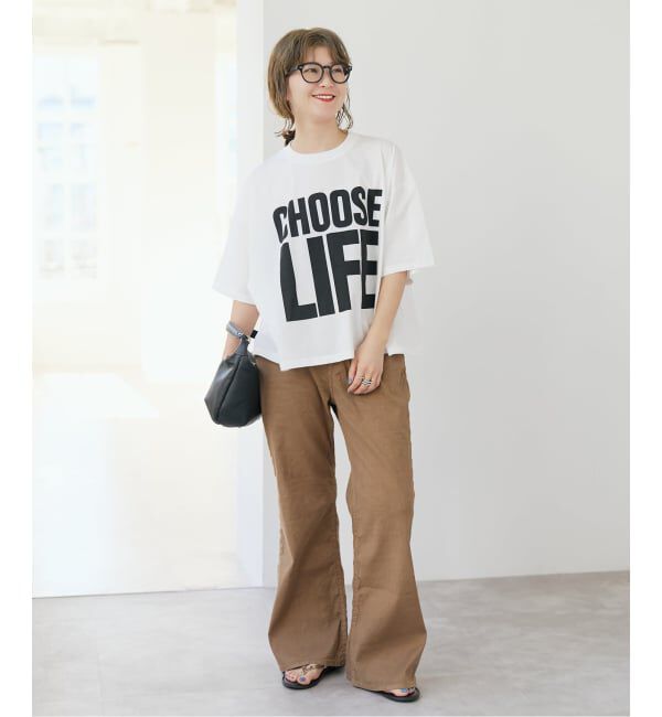 Spick and Span「《予約》KATHARINE HAMNETT / キャサリンハムネット 別注 SLOGAN TEE」|Tシャツ・カットソー|