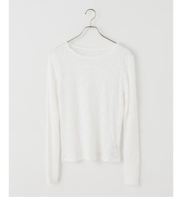 Spick and Span「《WEB限定 / 追加予約》シュリンクレースプルオーバー」|Tシャツ・カットソー|