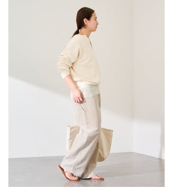 FRAMeWORK「レース*テレコカットソー」|Tシャツ・カットソー|