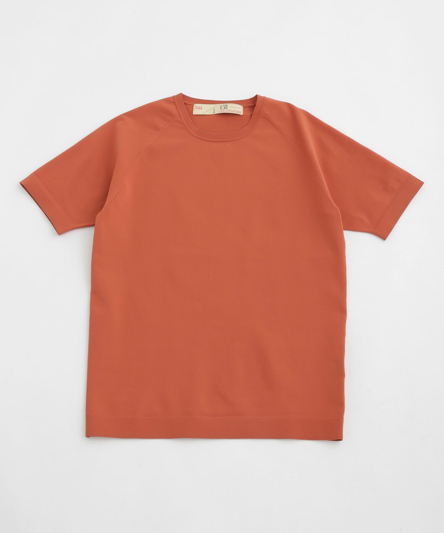 nano･universe「LB.03/SOLOTEXマルチファンクションクルーネックニット/半袖」|ニット・セーター|