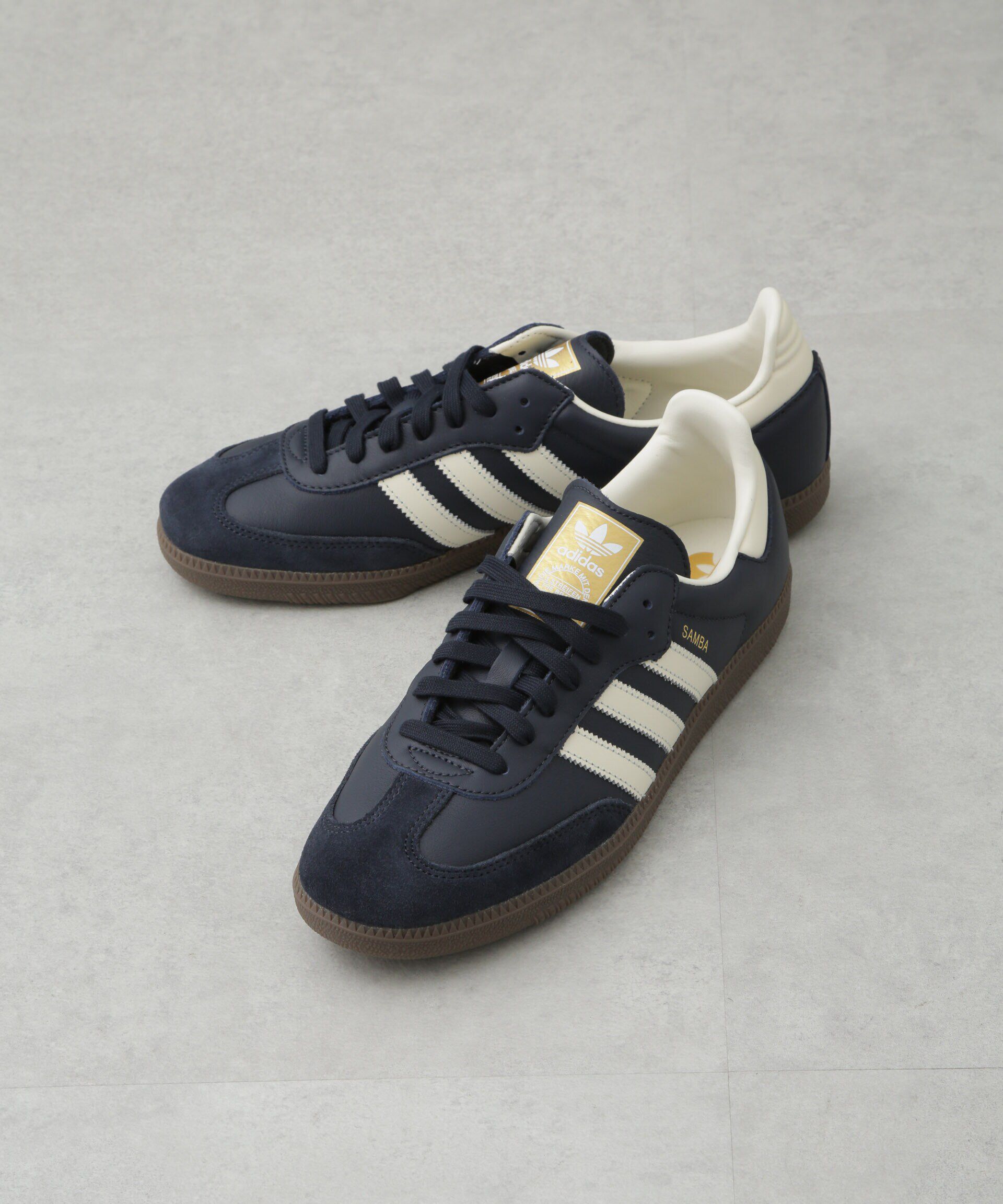 nano･universe「adidas/SAMBA OG」|スニーカー|ネイビー