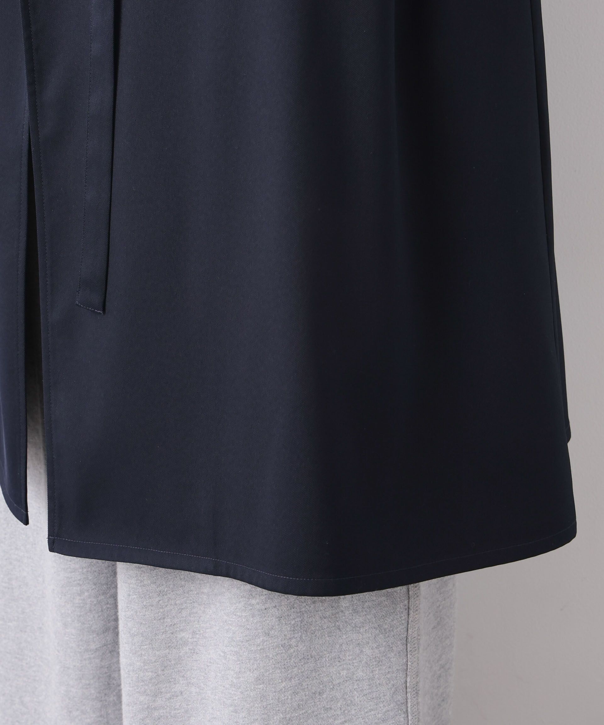 nano･universe「撥水&花粉ガード ドロストノーカラーコート」|その他|