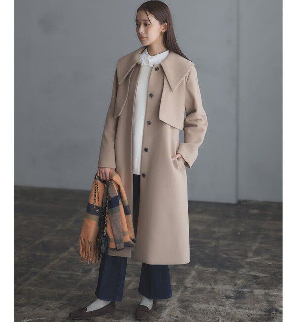 組曲「【WEB限定】ウールカシミヤミックスVネック ニット」|ニット・セーター|