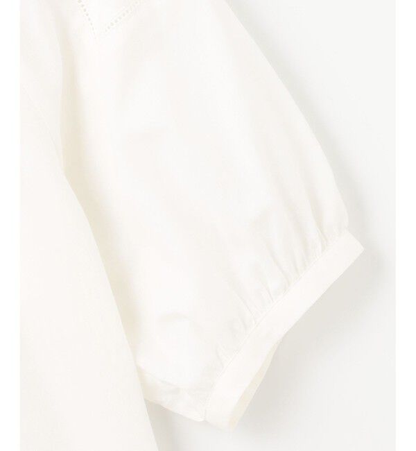 組曲「【WEB限定】ナチュラルローン フリルブラウス」|シャツ・ブラウス|