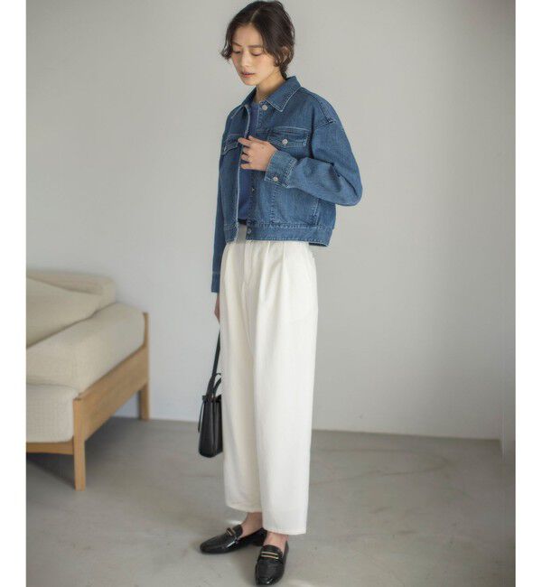組曲「ライトデニム ジャケット」|デニムジャケット|