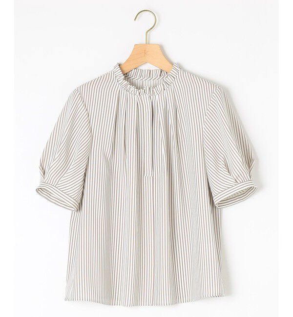 組曲「ライトデシンフリル襟 ブラウス」|シャツ・ブラウス|