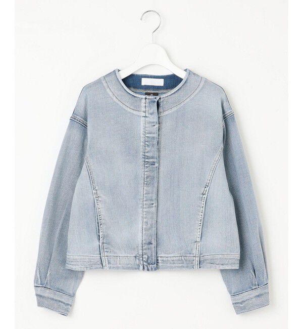 自由区「【洗える】ウスカルデニム ジャケット」|デニムジャケット|