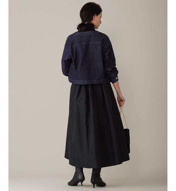 自由区「【洗える】ウスカルデニム ジャケット」|デニムジャケット|