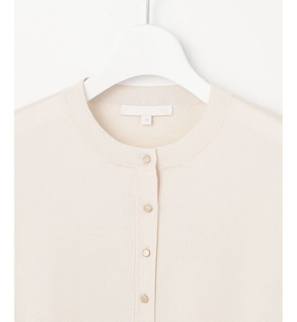 自由区「【アンサンブル対応・洗える】アセテートコットン カーディガン」|カーディガン|