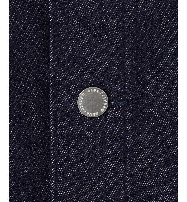 自由区「【洗える】ウスカルデニムベーシック ジャケット」|デニムジャケット|