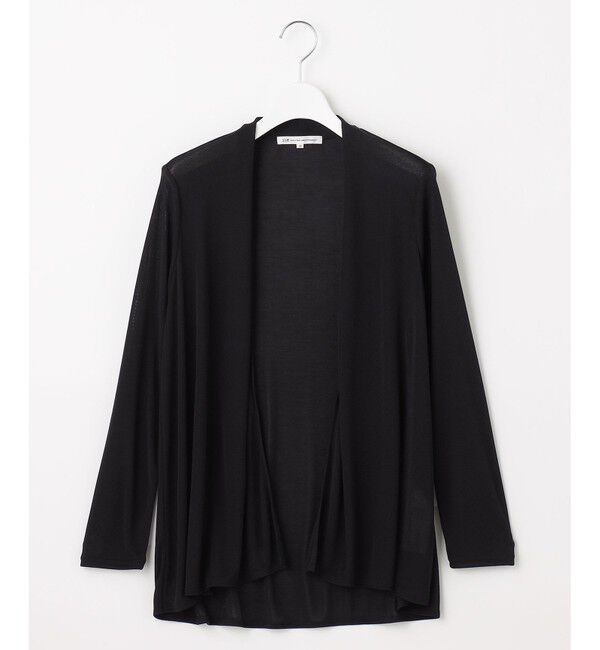 23区「【新色追加/UVケア/接触冷感】マルチ機能 シアー ショート カーディガン」|カーディガン|