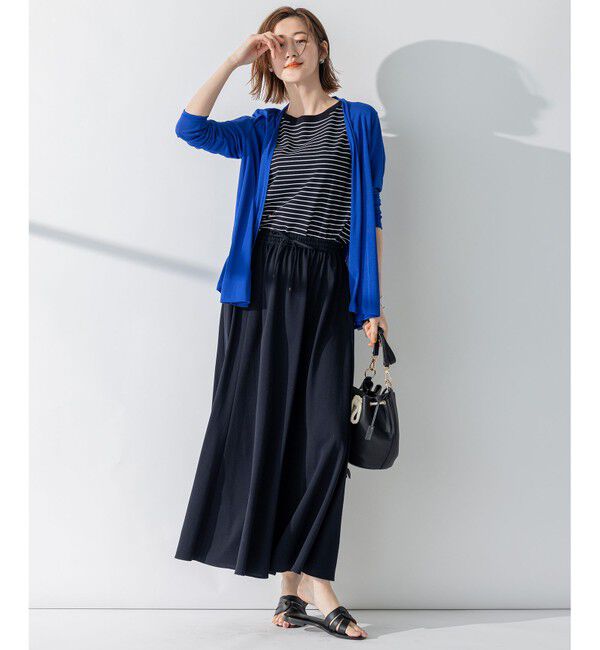 23区「【新色追加/UVケア/接触冷感】マルチ機能 シアー ショート カーディガン」|カーディガン|