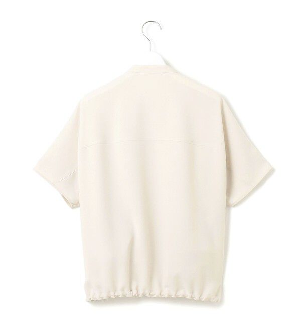 23区「【一部店舗限定/吸水速乾/UVカット/接触冷感】ストレッチジョーゼット フレンチスリーブ ブルゾン」|ブルゾン・スタジャン|