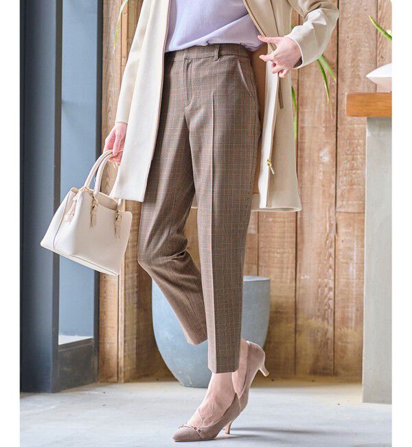 ANY SIS「【大人百花掲載 ヨンアさん着用】シリーズ累計7万本突破！サーモ2WAYストレッチ テーパードパンツ」|その他|ﾌﾞﾗｳﾝｸ