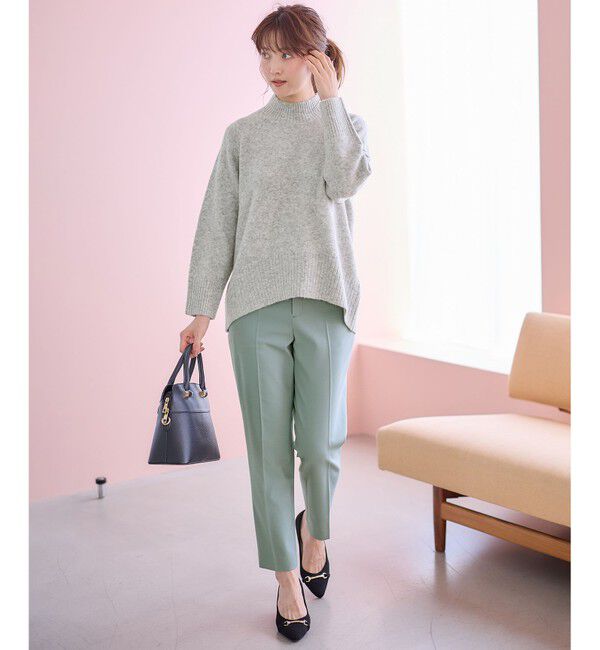 ANY SIS「【大人百花掲載 ヨンアさん着用】シリーズ累計7万本突破！サーモ2WAYストレッチ テーパードパンツ」|その他|