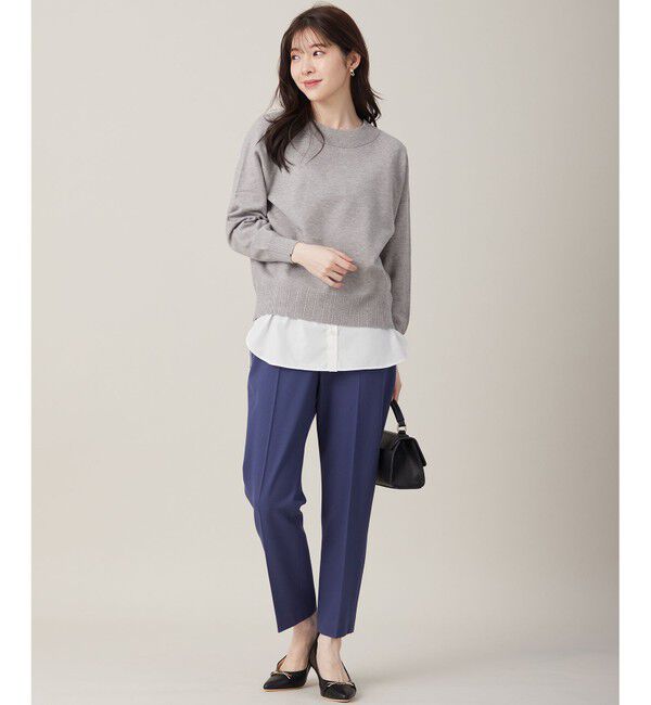 any SiS「【CICA加工】ケーブルリブ ニット」|ニット・セーター|