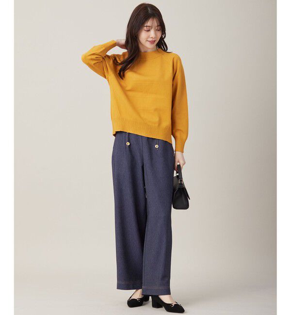 any SiS「【CICA加工】ケーブルリブ ニット」|ニット・セーター|