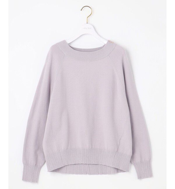 any SiS「【CICA加工】ケーブルリブ ニット」|ニット・セーター|