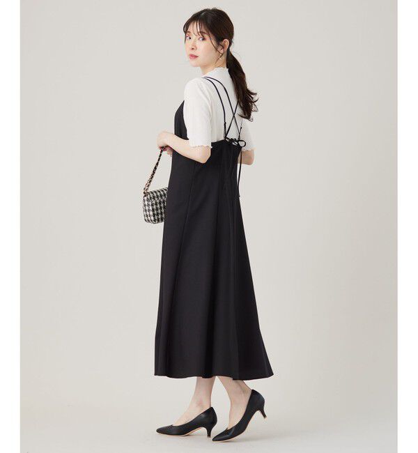 any SiS「【洗える】フレアキャミソール ワンピース」|ワンピース|