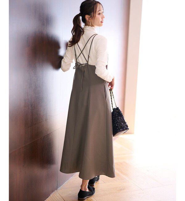 any SiS「【洗える】フレアキャミソール ワンピース」|ワンピース|