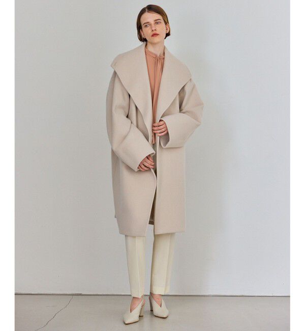 BEIGE,「【WEB限定】BORNIOL / ビックカラーコクーンコート」|その他|