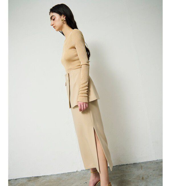 Grace Class「レイヤードペンシルスカート」|スカート|