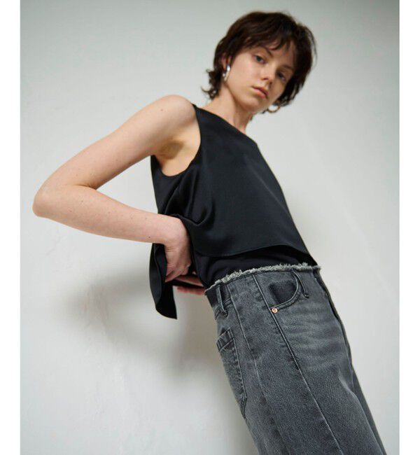 Grace Class「ベルトレスデニムパンツ」|デニム|