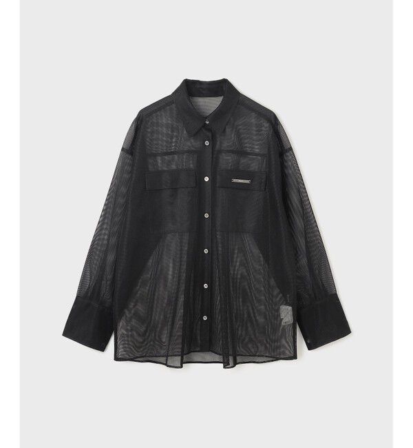 Diagram「メッシュオーバーシャツ」|シャツ・ブラウス|