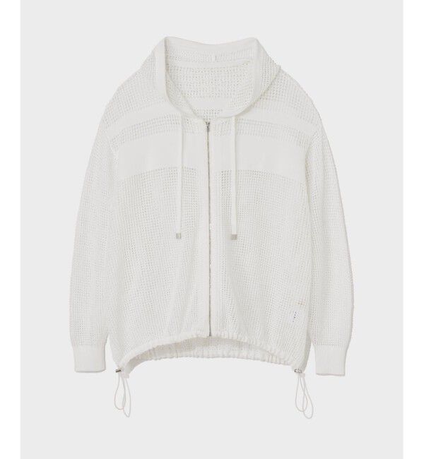 Grace Class「ボーダーメッシュフーディ」|パーカー|