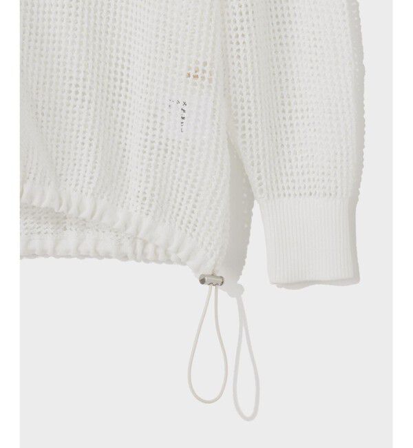 Grace Class「ボーダーメッシュフーディ」|パーカー|