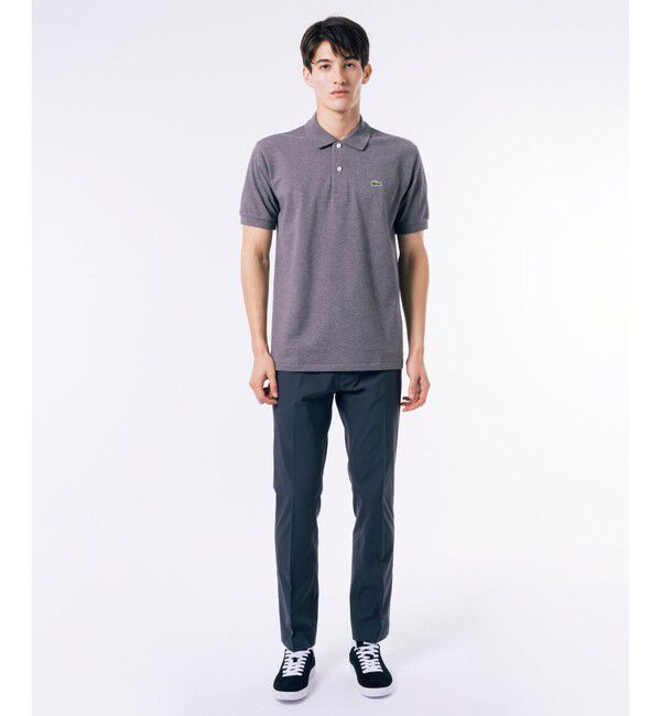 LACOSTE「『L1264』定番半袖ポロシャツ（杢糸）」|ポロシャツ|