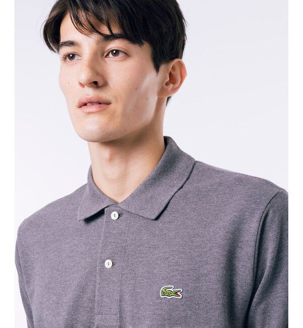 LACOSTE「『L1264』定番半袖ポロシャツ（杢糸）」|ポロシャツ|